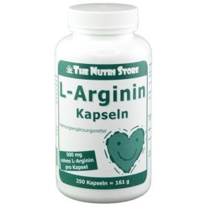 Аргинин The Nutri Store L-Arginin 500 mg 250 Caps ФР-00000018