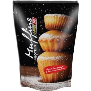 Заменитель питания Power Pro Muffins Protein 600 g /12 servings/ Клубника с белым шоколадом