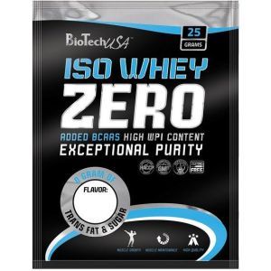 Протеин BioTechUSA Iso Whey Zero 25 g /1 servings/ Salted caramel