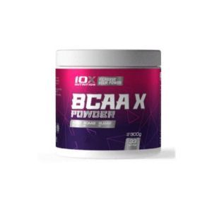 Аминокислота BCAA для спорта 10XNutrition BCAA X Powder 300 g /33 servings/ Blueberry