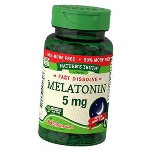 Мелатонін швидкорозчинний Melatonin 5 Nature's Truth 90таб (72509004)