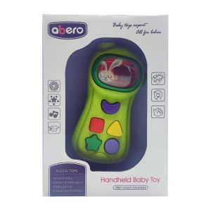 Детский мобильный телефон Abero QX-91175-9E музыкальный Зеленый