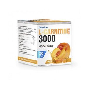 Жиросжигатель для спорта Quamtrax L-Carnitine 3000 20 х 25 ml Peach