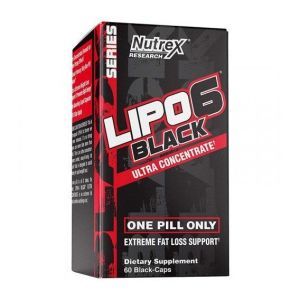 Комплексный жиросжигатель Nutrex Lipo-6 Black Ultra Concentrate 30 Caps