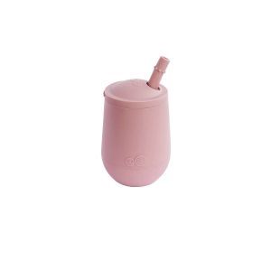 Набір EZPZ Чашка з кришкою та соломинкою рожева (MINI CUP (SET) BLUSH)