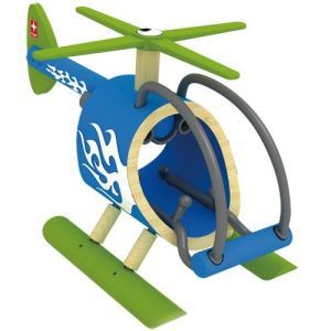 Дерев'яна іграшка Hape вертоліт з бамбука E-Copter (897756)