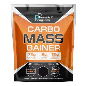Гейнер Powerful Progress Carbo Mass Gainer 4000 g /40 servings/ Hazelnut
