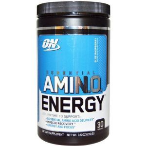 Аминокомплекс для спорта Optimum Nutrition Essential Amino Energy 270 g /30 servings/ Blue Raspberry