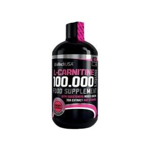 Жиросжигатель для спорта BioTechUSA L-Carnitine 100.000 Liquid 500 ml /50 servings/ Cherry
