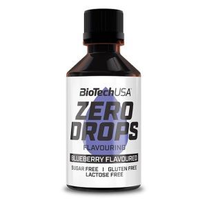 Заменитель питания BioTechUSA Zero Drops 50 ml /100 servings/ Blueberry