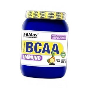 Амінокислоти для спорту та ммунітету BCAA Immuno FitMax 600г Чорна смородина-бузина (28141007)