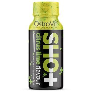 Комплекс до тренировки OstroVit Shot+ 60 ml /2 servings/ Citrus Lime