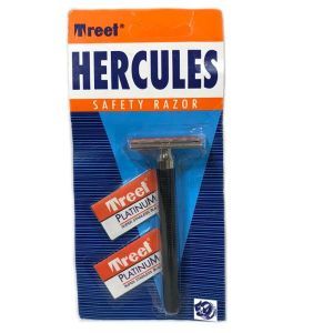 Класичний станок для бритв Treet Hercules. В упаковці верстат 1 шт + 2 леза Treet Platinum (2011)