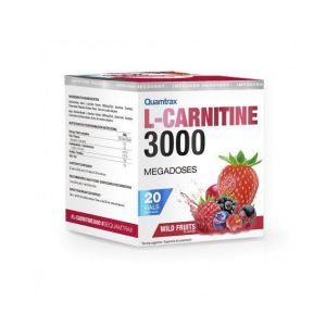 Жиросжигатель для спорта Quamtrax L-Carnitine 3000 20 х 25 ml Wild Fruits