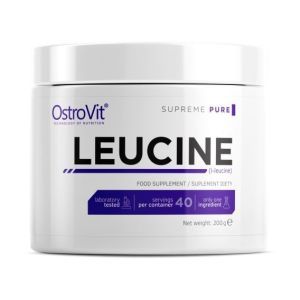 Аминокислота BCAA для спорта OstroVit Leucine 200 g /40 servings/ Pure