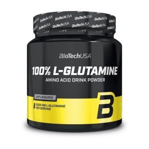 Глютамин для спорта BioTechUSA 100% L-GLUTAMINE 500 g /100 servings/