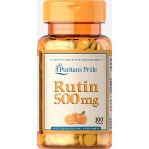 Рутин, Rutin, Puritan's Pride, 500 мг, 100 таблеток