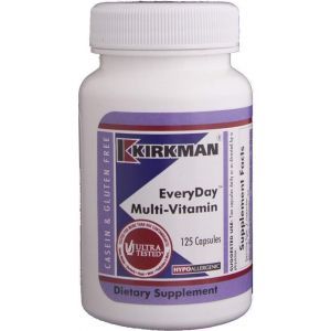 Мультивитамины для взрослых, EveryDay, Kirkman Labs, 125 капсул 