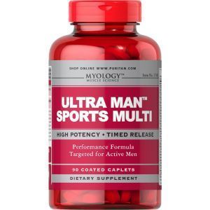 Мультивитамины ультра для мужчин, Ultra Man™ Sports Multivitamins, Puritan's Pride, 90 капсул