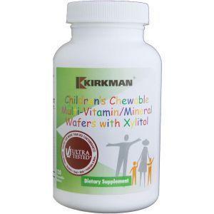 Мультивитамины для детей, Kirkman Labs, 120 конфет