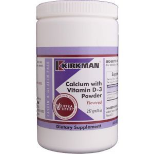 Кальций и витамин Д3, Kirkman Labs, 227 грамм