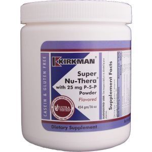 Мультивитамины, Super Nu-Thera, Kirkman Labs,  с 25 мг P-5-P, ароматные, 454 г