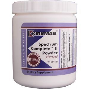 Мультивитамины, Spectrum Complete II, Powder, Kirkman Labs, порошок, ароматный, 454 г	