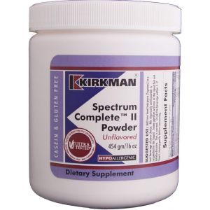 Мультивитамины, Spectrum Complete II, Kirkman Labs, порошок, без запаха, 454 г