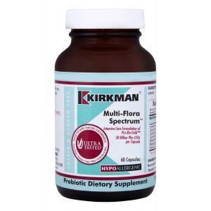 Пробиотики (Multi-Flora), Kirkman Labs, 60 капсул 