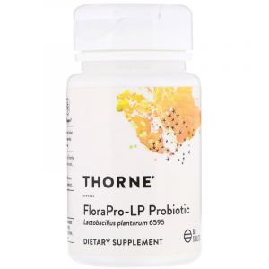 Пробиотики, FloraPro-LP Probiotic,Thorne Research, 60 таблеток