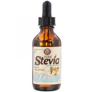 Стевия со вкусом фундука, Sure Stevia, KAL, 53,2 мл (Default)м