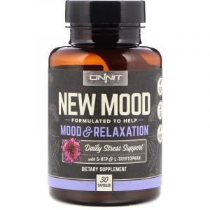 Новое настроение, Mood & Relaxation, New Mood, Onnit, 30 капсул (Default)