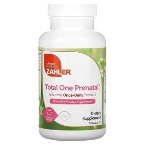 Предродовой комплекс: витамины и минералы (Total One Prenatal), Zahler, 120 капсул