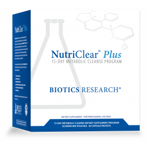 Детоксикация, NutriClear Plus, Biotics Research, 30 пакетиков и 30 мешочков