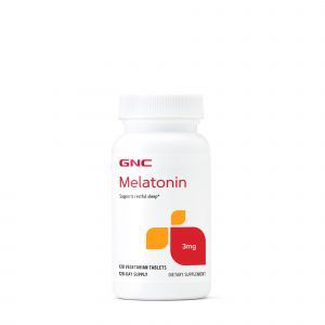 Мелатонін, MELATONIN, GNC, 3 мг, 120 таблеток