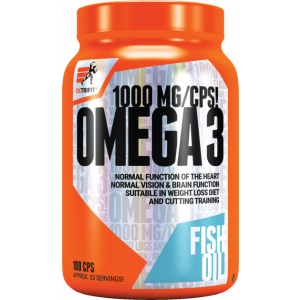 Омега-3, рыбий жир, Omega-3, Extrifit, 1000 мг, 100 капсул
