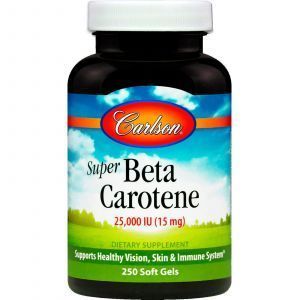 Бета каротин, Carson Labs, 25,000ME, 250 капсул