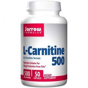 L-карнитин Фумарат, Jarrow Formulas, 50 капсул 