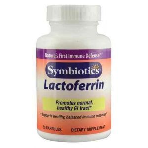 Лактоферрин, Symbiotics, 60 капсул