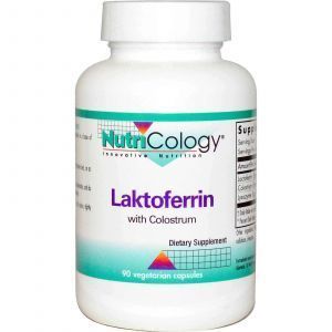 Лактоферрин, Nutricology, 90 капсул.