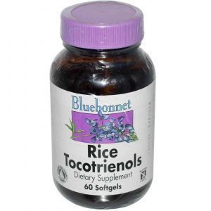Витамин Е с токотриенолами, Rice Tocotrienols, Bluebonnet Nutrition, 60 капсул (Default)