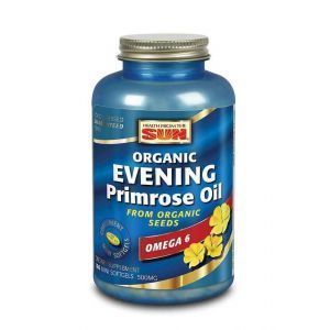 Масло вечерней примулы Омега-6, Evening Primrose Oil, Health From The Sun, 500 мг, 180 мини гелевые капсулы