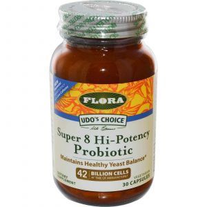 Пробиотики и витамины, Flora, 30 кап