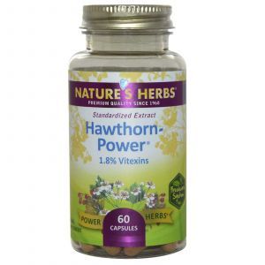Боярышник, Nature's Herbs, 60 капсул