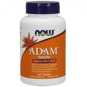 Витаминный комплекс Адам (Adam, Men's Multi), Now Foods, 60 таблеток