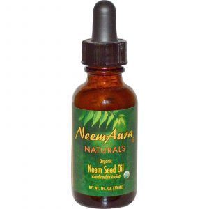 Ним, органическое масло, Neemaura Naturals Inc, 30 мл.