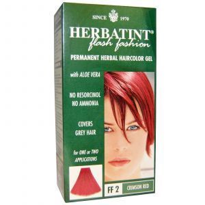 Краска для волос, Herbatint, FF 2, багрово-красный, 135 мл. 