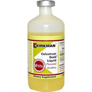 Колострум, Colostrum, Kirkman Labs, аромат малины, 474 г