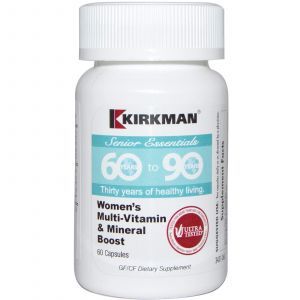 Мультивитамины для женщин, Kirkman Labs, 60+, 60 кап.
