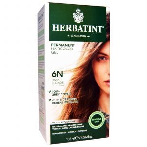 Краска для волос, Herbatint, 6N, светло-русый, 135 мл.